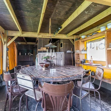 Unique Beach For 8 People Near Beach Sea And Village Luksustelt 3*